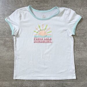 Justice Sunshine Tee Size 12